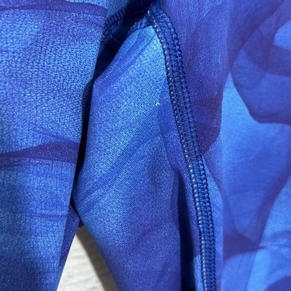 Lululemon Wunder Under Crop Midnight Tulle Multi Size 4 - Picture 4 of 5